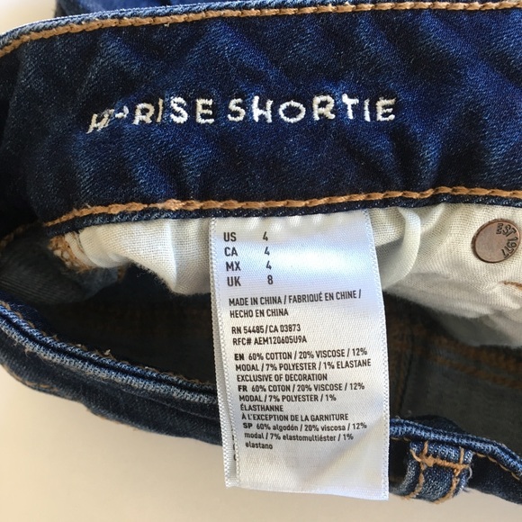American Eagle Hi-rise Shortie Shorts - Picture 6 of 6